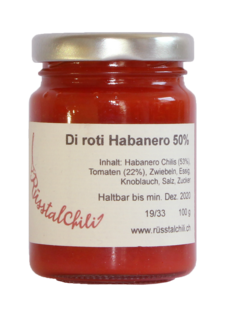 Di roti Habanero 50%