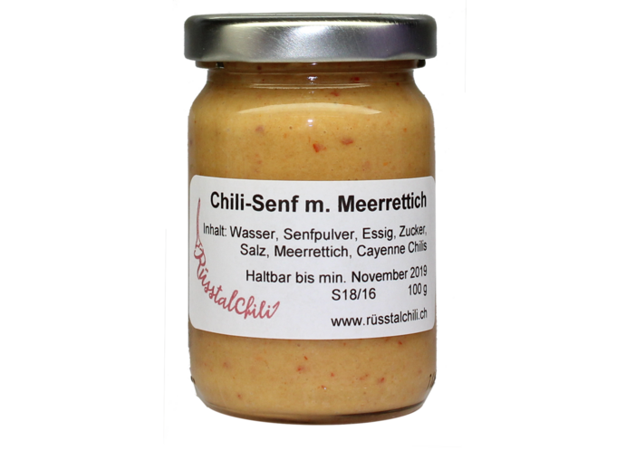 Chili Senf mit Meerettich