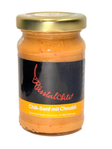 Chili Senf mit Knoblauch